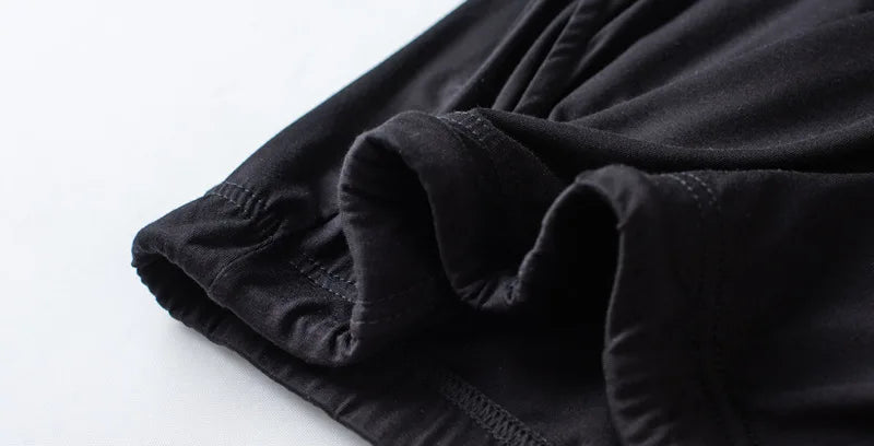 Men's spring and summer new modal pajamas two-piece short-sleeved trousers thin large size loose sports home wear suit sleepwear