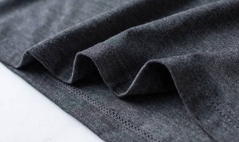 Men's spring and summer new modal pajamas two-piece short-sleeved trousers thin large size loose sports home wear suit sleepwear