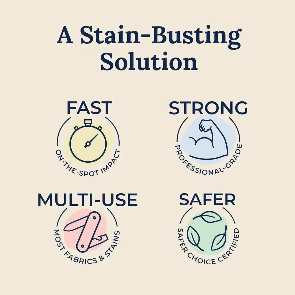 Effective Stain Remover Fabric Stain Remover Spray 120ml Stain Yellow Removal Dust Bleached Decontamination Treater Spray