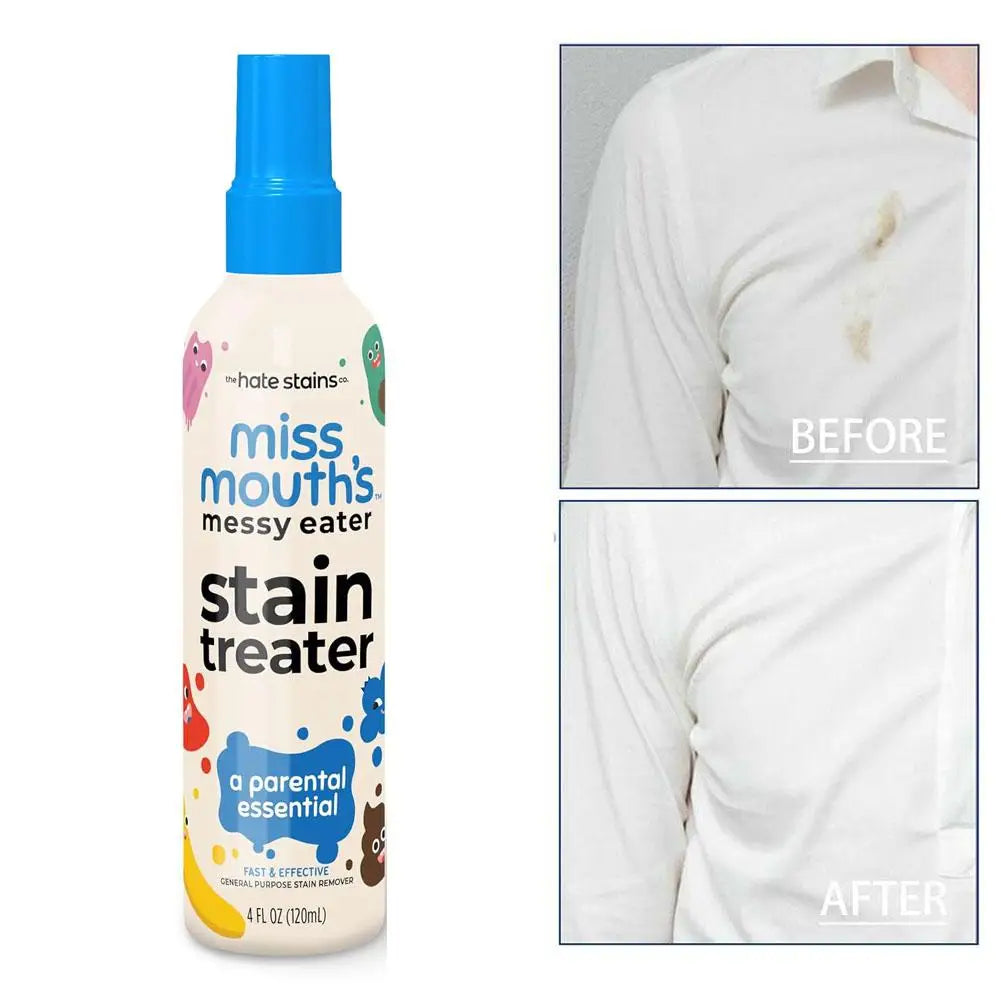 Effective Stain Remover Fabric Stain Remover Spray 120ml Stain Yellow Removal Dust Bleached Decontamination Treater Spray