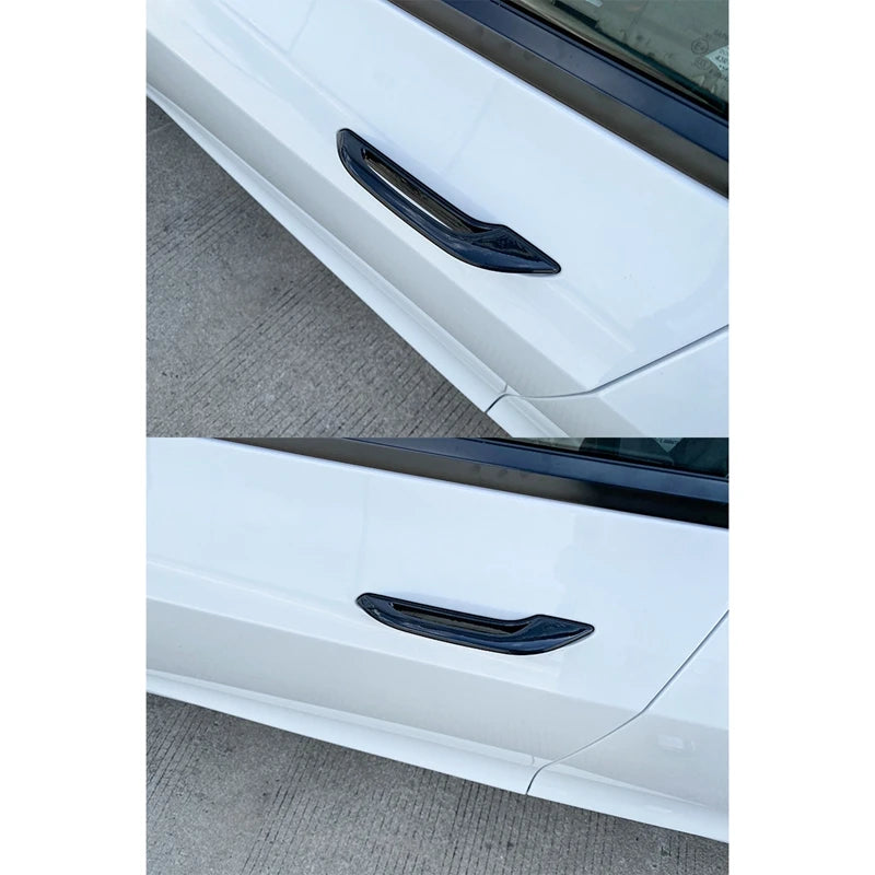 For Tesla Model 3 Y Antifreeze Door Handle Frost-proof Handle Sticker Patch Cover ABS 4PCS Doorknob New Model3 Y Juniper 2025