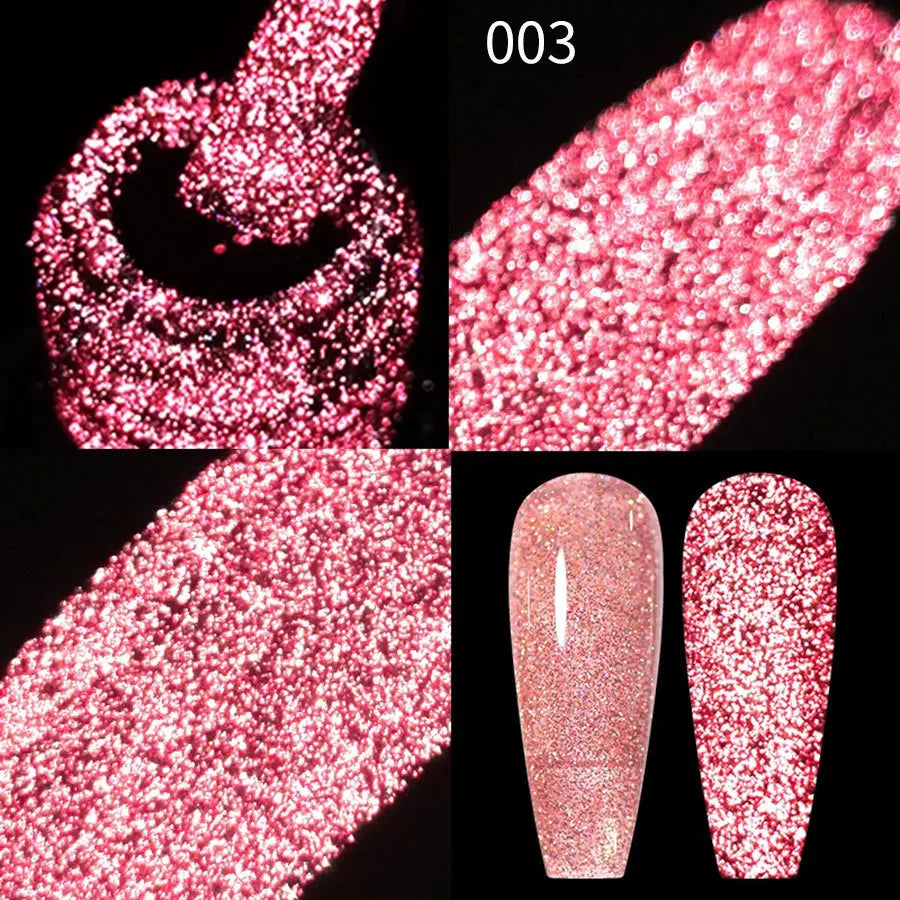 XEIJAYI Pink Cat Eye Gel Nail Polish Ceramic Magnetic Gel UV Semi-permanent Enamels Varnish Nail Supplies For Professionals Gel