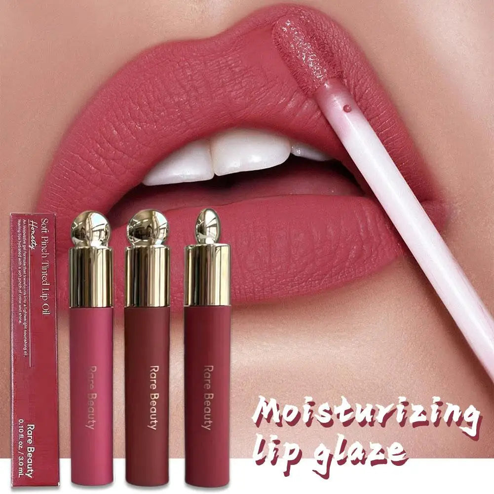 Rare Beauty Essential Makeup Bundle For Flawless Look Face Setting Powder Lip Gloss Belive Gloss Cream Blush Liquid Highlight