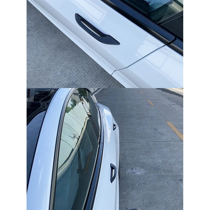 For Tesla Model 3 Y Antifreeze Door Handle Frost-proof Handle Sticker Patch Cover ABS 4PCS Doorknob New Model3 Y Juniper 2025