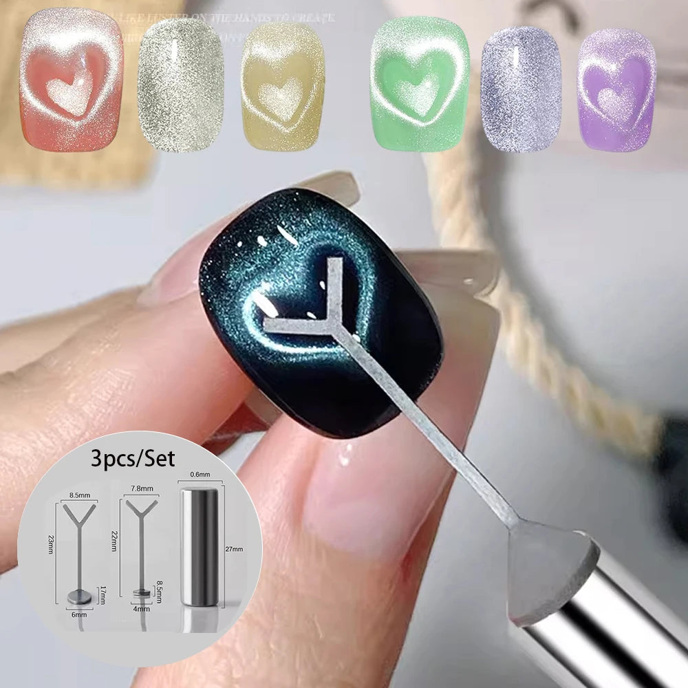 XEIJAYI Pink Cat Eye Gel Nail Polish Ceramic Magnetic Gel UV Semi-permanent Enamels Varnish Nail Supplies For Professionals Gel