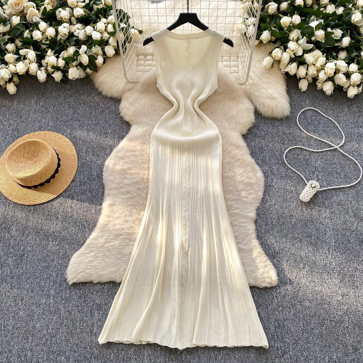 YuooMuoo Brand Fashion Luxury Single-breasted Maxi Dress Women Sleeveless Wrap Hip Bodycon Summer Dress Elegant Party Vestidos