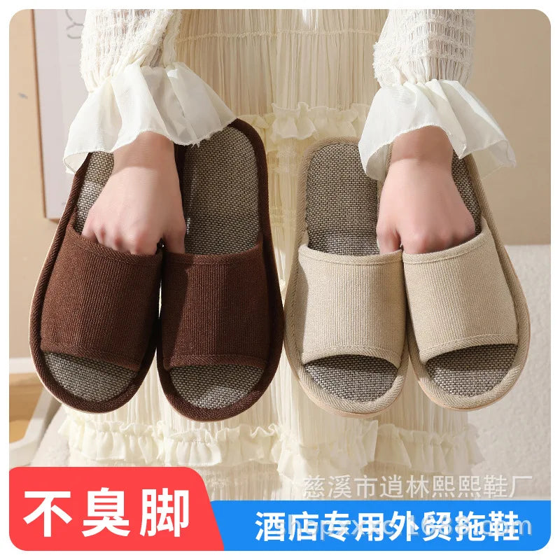 Thickened Anti-slip Disposable Slippers For Hotel Bathhouse Beauty Salon Home Use Wholesale For Men Summer Season