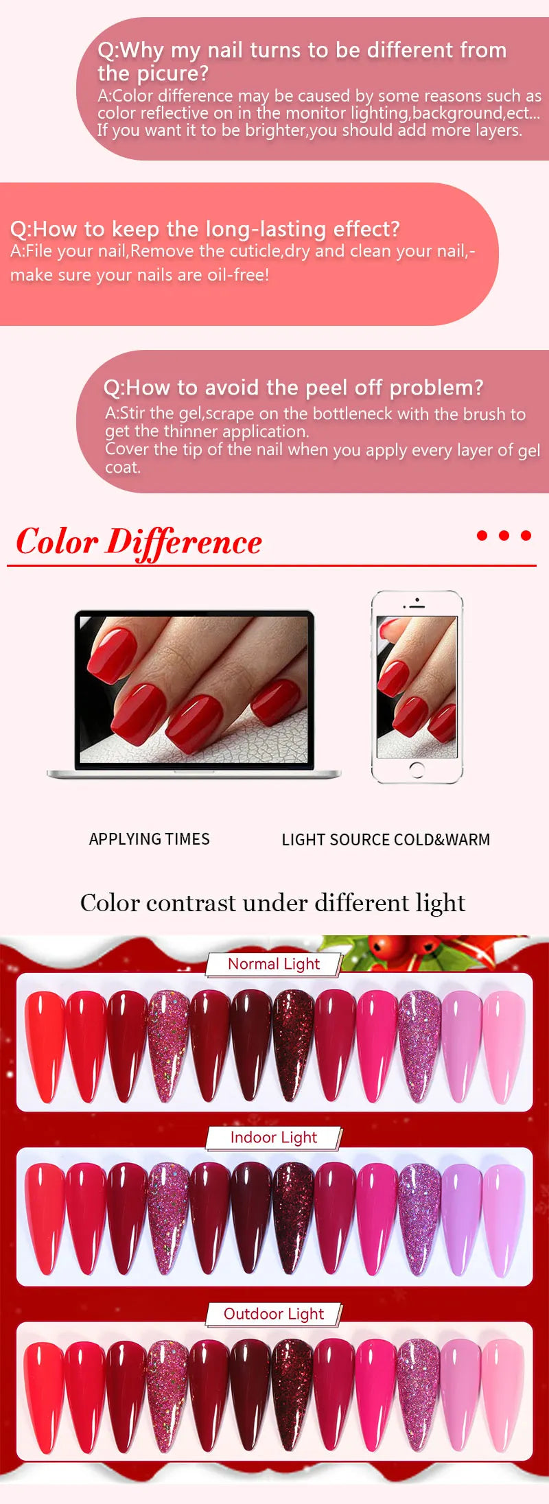 LILYCUTE 6Pcs/set 7ml Coffee Series Gel Nail Polish Kit 125 Colors Manicure Semi Permanent Soak Off UV Nail Art Gel Varnish