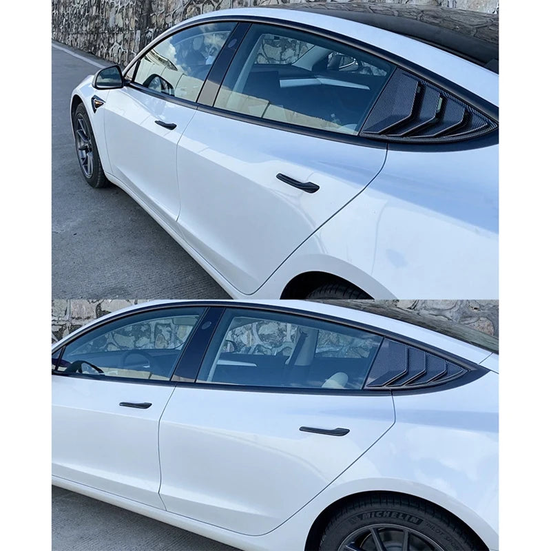 For Tesla Model 3 Y Antifreeze Door Handle Frost-proof Handle Sticker Patch Cover ABS 4PCS Doorknob New Model3 Y Juniper 2025