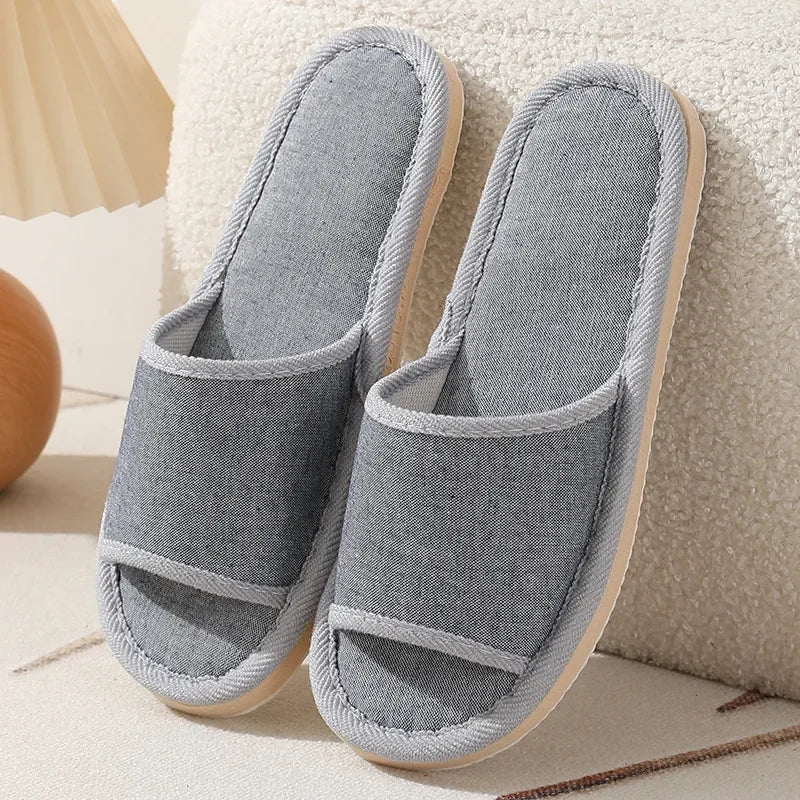 Thickened Anti-slip Disposable Slippers For Hotel Bathhouse Beauty Salon Home Use Wholesale For Men Summer Season