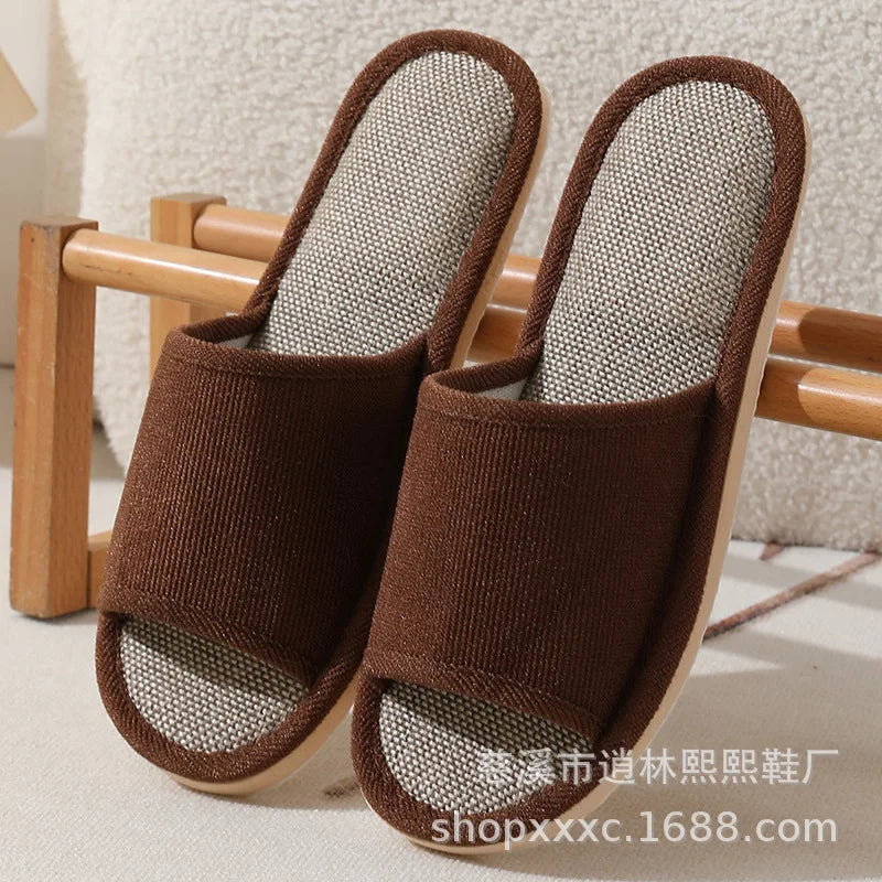 Thickened Anti-slip Disposable Slippers For Hotel Bathhouse Beauty Salon Home Use Wholesale For Men Summer Season