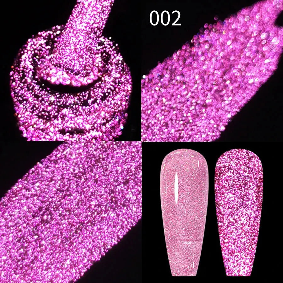 XEIJAYI Pink Cat Eye Gel Nail Polish Ceramic Magnetic Gel UV Semi-permanent Enamels Varnish Nail Supplies For Professionals Gel