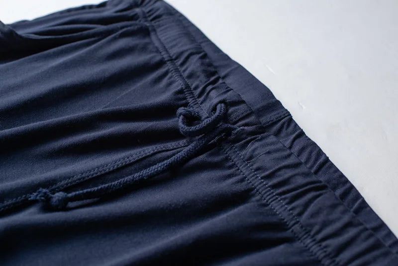 Men's spring and summer new modal pajamas two-piece short-sleeved trousers thin large size loose sports home wear suit sleepwear