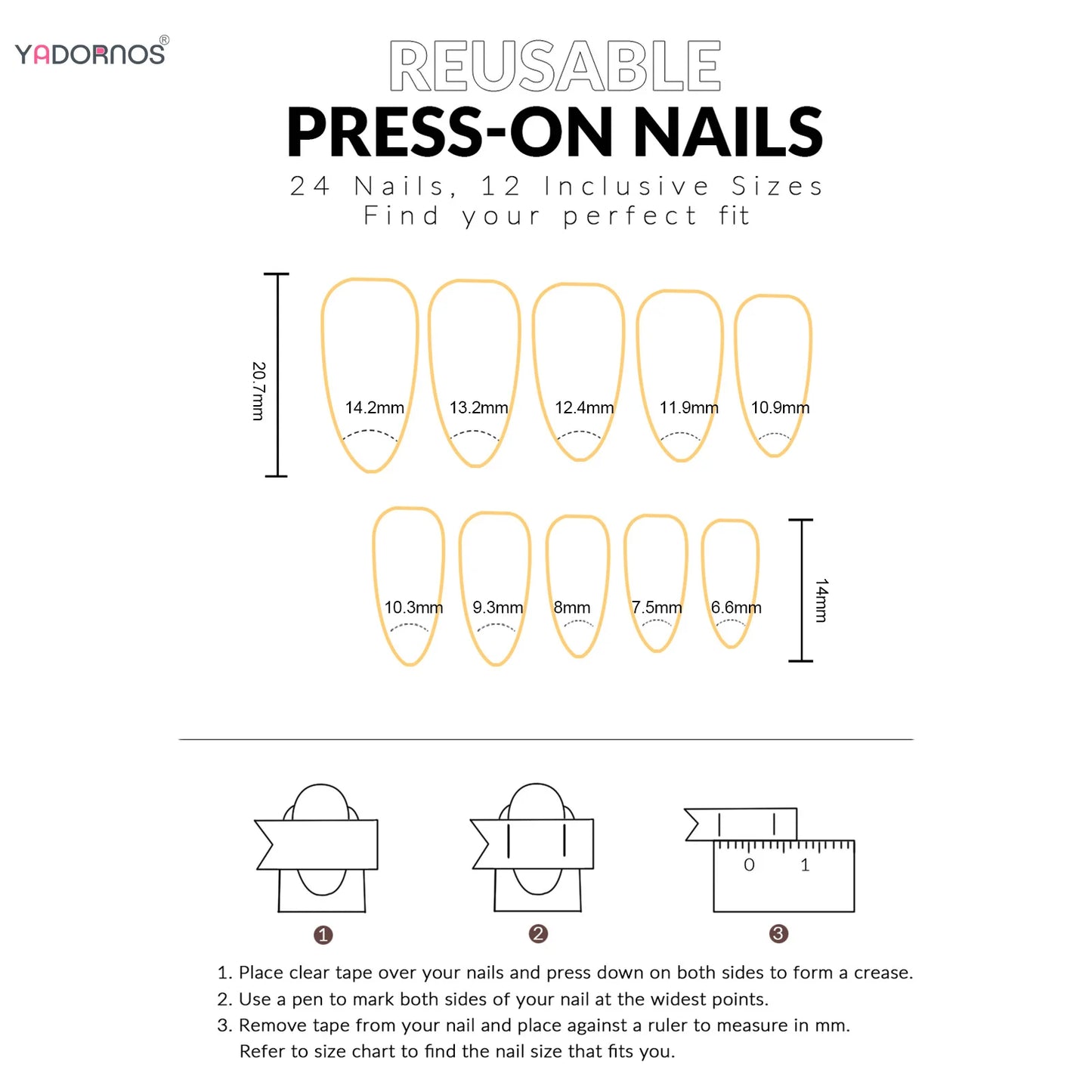 24pcs Blush Cat's Eye Press On Nails Flash Gold Powder French Style Short Almond False Nails Sweet Korean Summer Fake Nail Tips