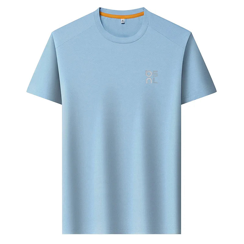 Designer Brand Men's Printed O-neck T-shirt Fashionable Casual Sports Short Sleeved Breathable Cool Luxurious Top Men's Clothing