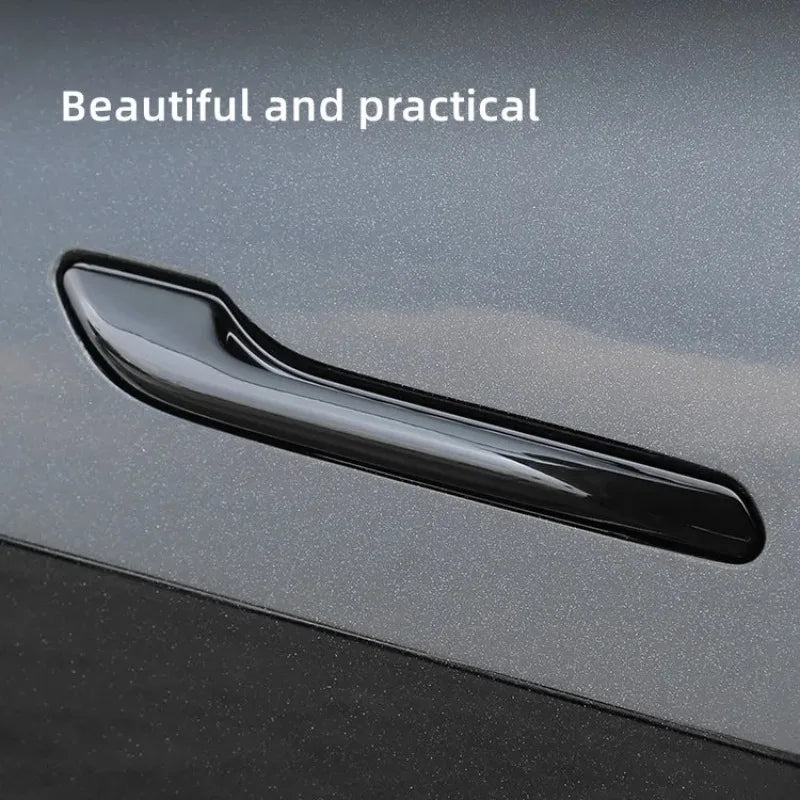 For Tesla Model 3 Y Antifreeze Door Handle Frost-proof Handle Sticker Patch Cover ABS 4PCS Doorknob New Model3 Y Juniper 2025