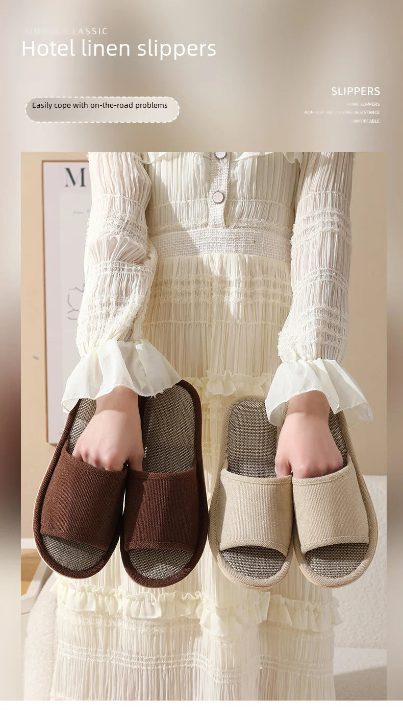 Thickened Anti-slip Disposable Slippers For Hotel Bathhouse Beauty Salon Home Use Wholesale For Men Summer Season