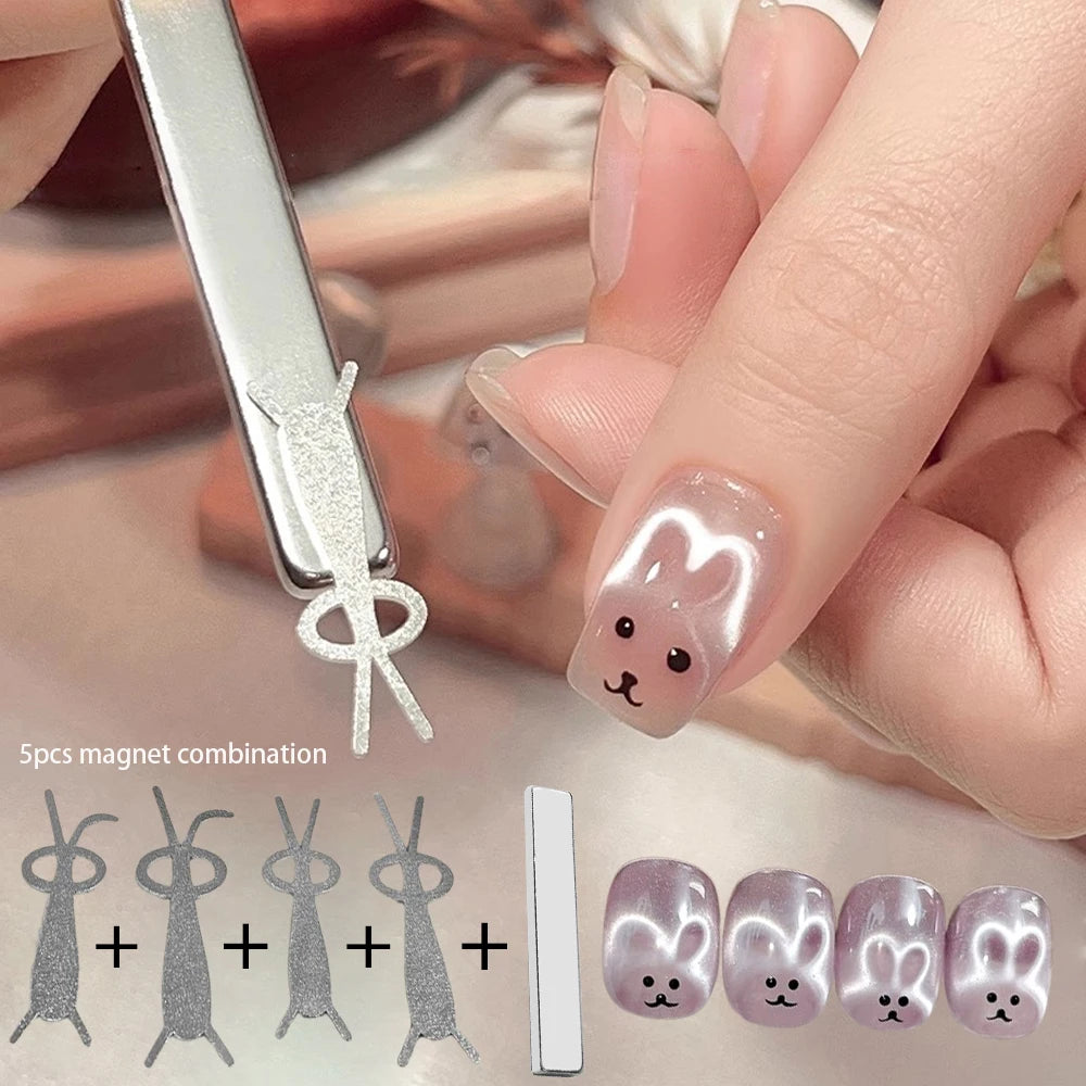 XEIJAYI Pink Cat Eye Gel Nail Polish Ceramic Magnetic Gel UV Semi-permanent Enamels Varnish Nail Supplies For Professionals Gel