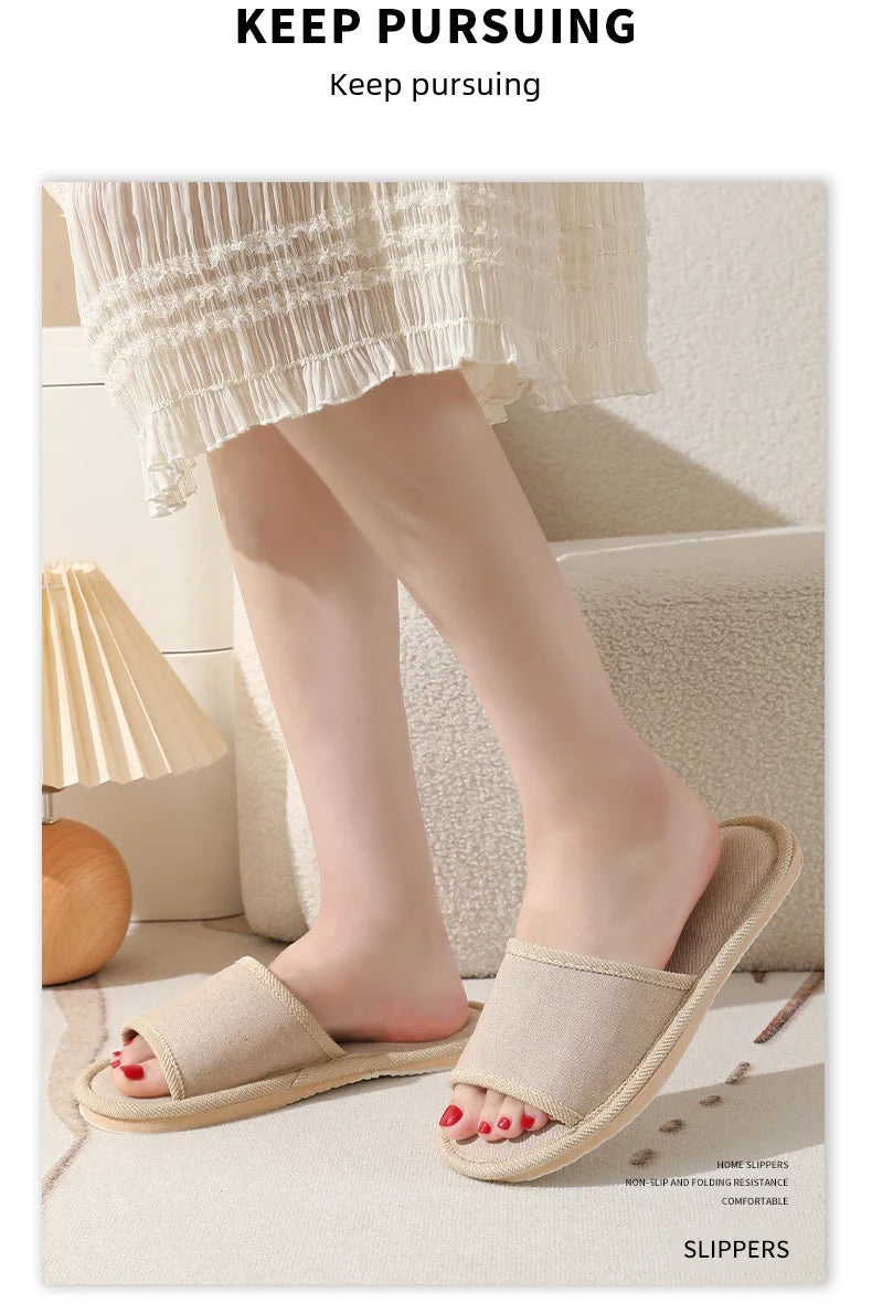 Thickened Anti-slip Disposable Slippers For Hotel Bathhouse Beauty Salon Home Use Wholesale For Men Summer Season