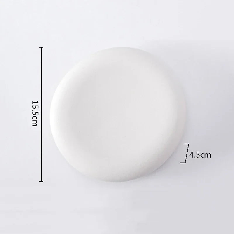 Ceramic Dinner Plate Restaurant Creative Cooking Plate Steak Plate Snack Plates Dessert  Plates Sushi Plates Household Utensils