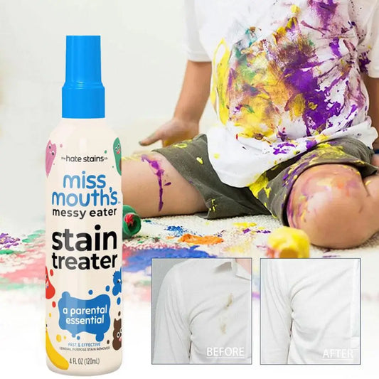 Effective Stain Remover Fabric Stain Remover Spray 120ml Stain Yellow Removal Dust Bleached Decontamination Treater Spray