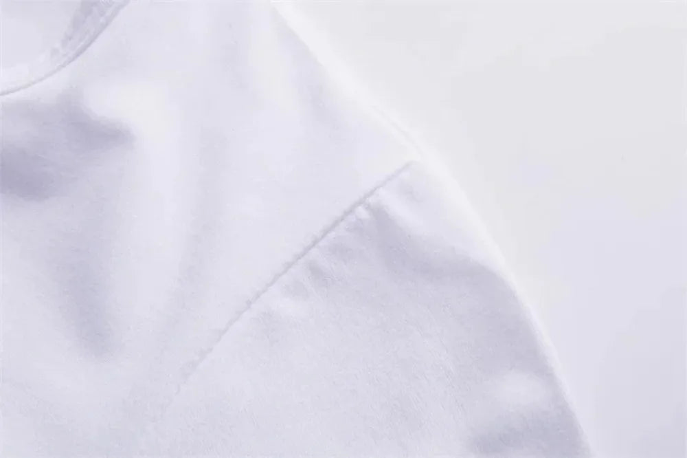 Luxury Brand Fuluo 1 Yiwei Mu Applies To The New Weijia T-shirt Ice-feeling Pure Women's Short Sleeve Trendy Brand Loose