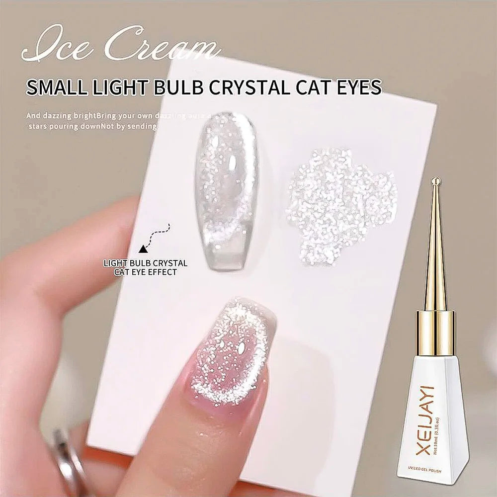 XEIJAYI Pink Cat Eye Gel Nail Polish Ceramic Magnetic Gel UV Semi-permanent Enamels Varnish Nail Supplies For Professionals Gel