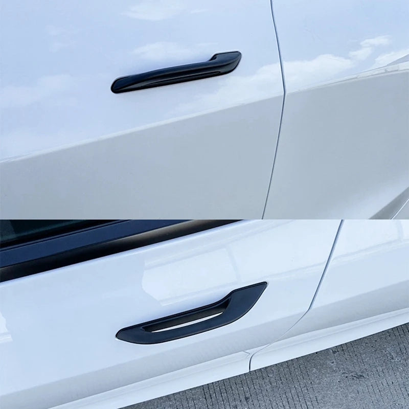For Tesla Model 3 Y Antifreeze Door Handle Frost-proof Handle Sticker Patch Cover ABS 4PCS Doorknob New Model3 Y Juniper 2025
