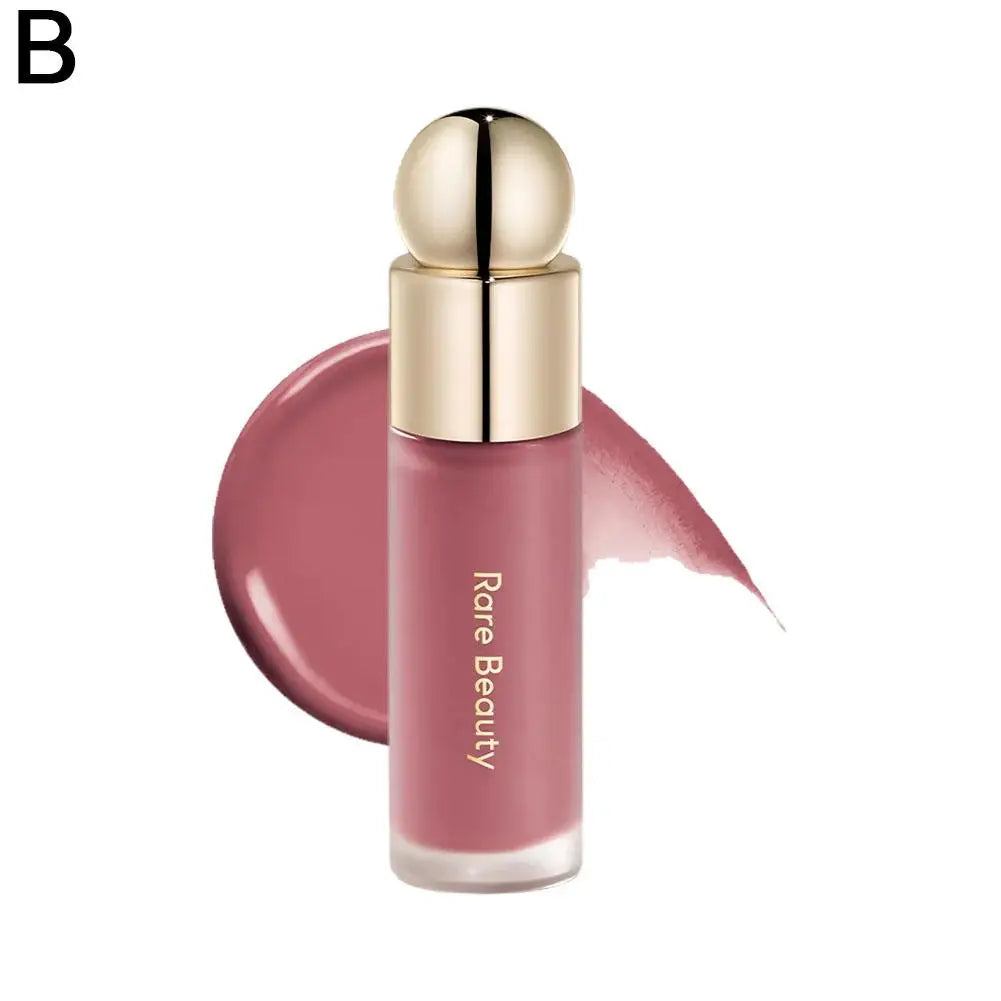 Rare Beauty Essential Makeup Bundle For Flawless Look Face Setting Powder Lip Gloss Belive Gloss Cream Blush Liquid Highlight
