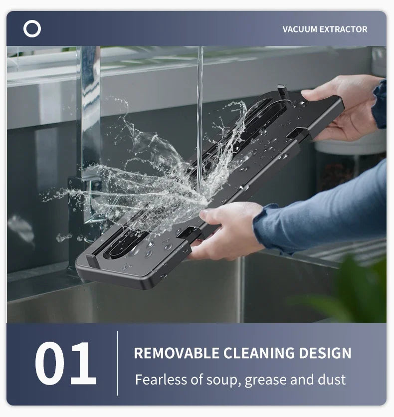 Electric Vacuum Sealer Dry/Wet Food Sealed Packaging Kitchen Food Storage Seal Built-in Cutter Knife