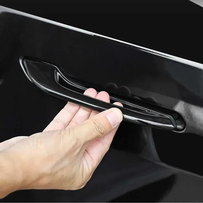 For Tesla Model 3 Y Antifreeze Door Handle Frost-proof Handle Sticker Patch Cover ABS 4PCS Doorknob New Model3 Y Juniper 2025