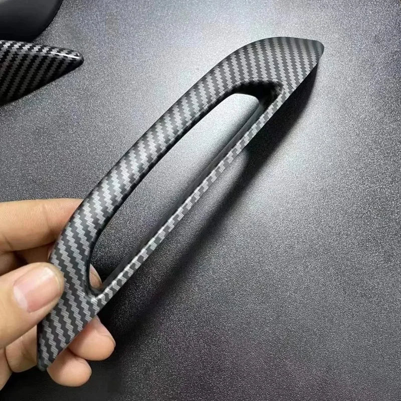 For Tesla Model 3 Y Antifreeze Door Handle Frost-proof Handle Sticker Patch Cover ABS 4PCS Doorknob New Model3 Y Juniper 2025