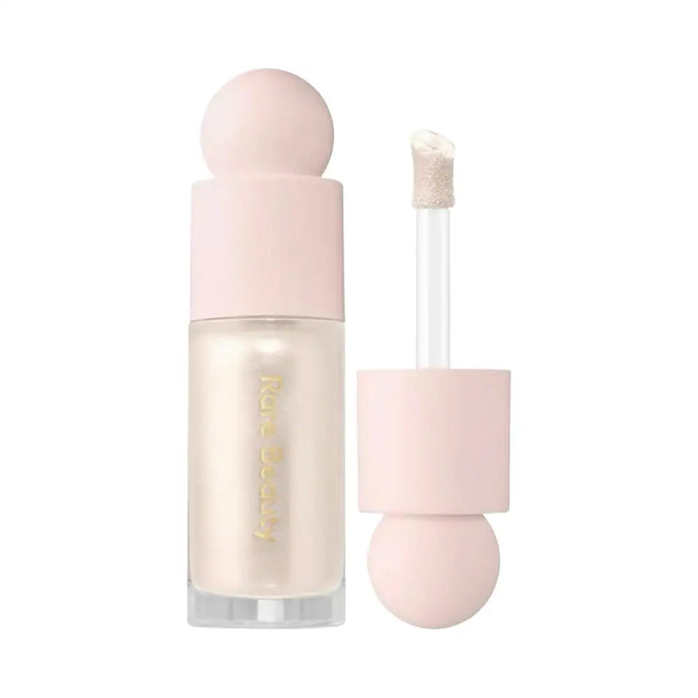 Rare Beauty Essential Makeup Bundle For Flawless Look Face Setting Powder Lip Gloss Belive Gloss Cream Blush Liquid Highlight