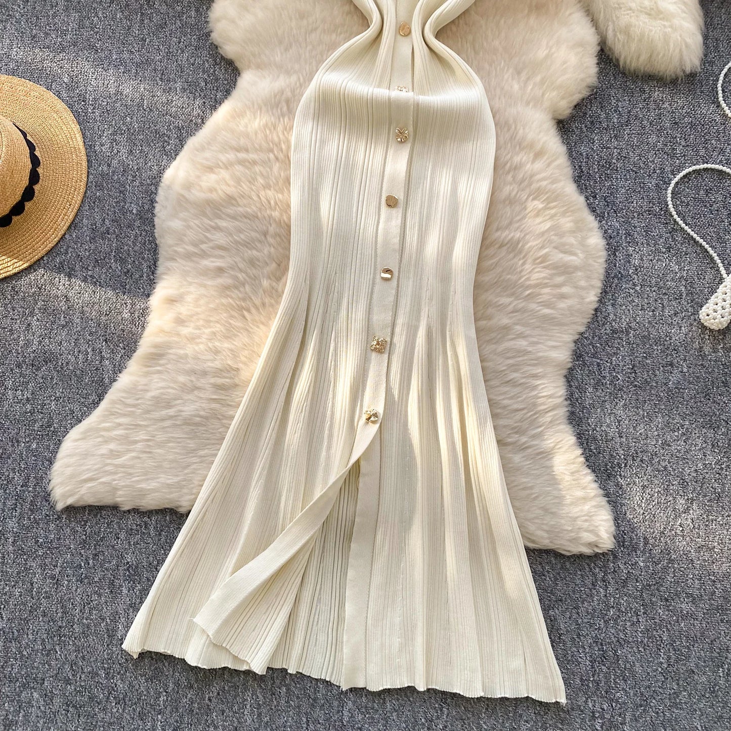 YuooMuoo Brand Fashion Luxury Single-breasted Maxi  Dress Women Sleeveless Wrap Hip Bodycon Summer Dress Elegant Party Vestidos