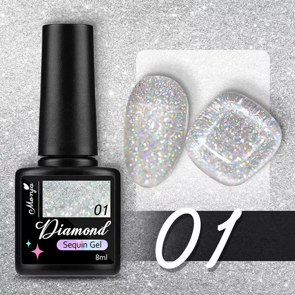 XEIJAYI Pink Cat Eye Gel Nail Polish Ceramic Magnetic Gel UV Semi-permanent Enamels Varnish Nail Supplies For Professionals Gel