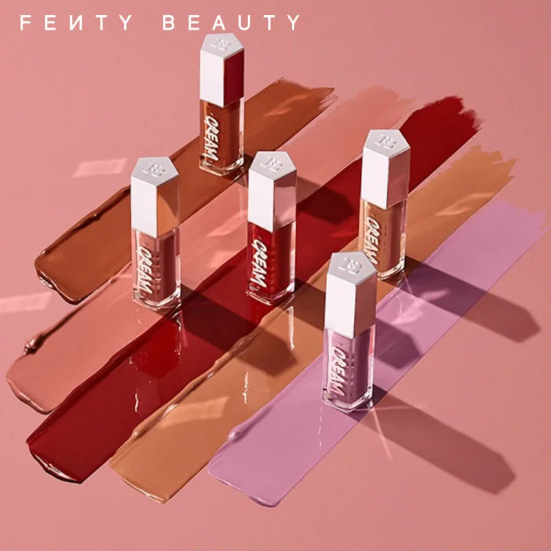 Fenty Beauty Gloss Bomb Lip Glaze Multi-color Moisten Shine Glitter Lip Plumper Makeup Beginner Liquid Lipstick Makeup Cosmetics