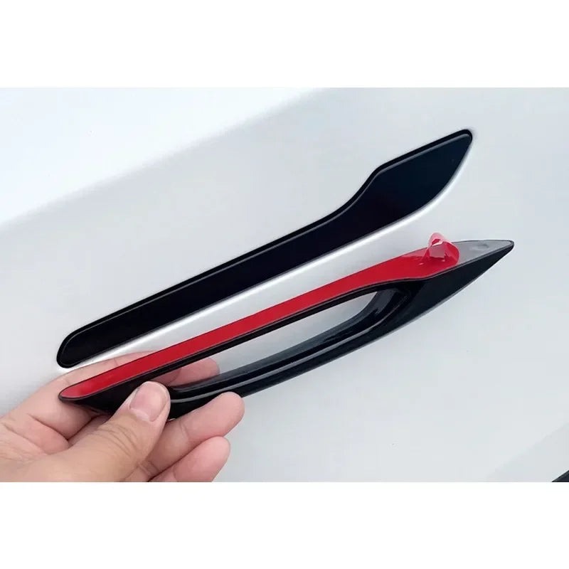 For Tesla Model 3 Y Antifreeze Door Handle Frost-proof Handle Sticker Patch Cover ABS 4PCS Doorknob New Model3 Y Juniper 2025