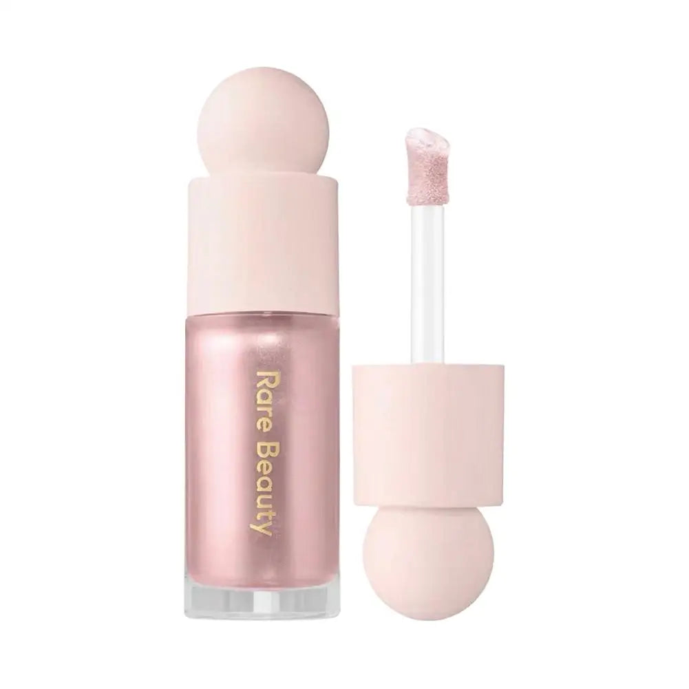 Rare Beauty Essential Makeup Bundle For Flawless Look Face Setting Powder Lip Gloss Belive Gloss Cream Blush Liquid Highlight
