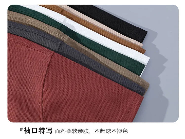 2025 Arc short-sleeved Set: Quality and Fashionable men's short-sleeved casual high-neck set + shorts, 2-piece set, high-quality