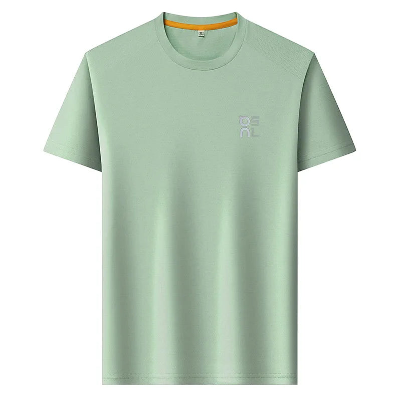 Designer Brand Men's Printed O-neck T-shirt Fashionable Casual Sports Short Sleeved Breathable Cool Luxurious Top Men's Clothing
