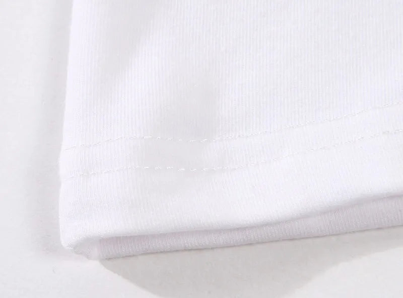 Women High Quality Casual T-Shirt Harajuku Y2k Designer Ladies Luxury Tees Female Vintage Trendy Pure Cotton Pullover T Shirts