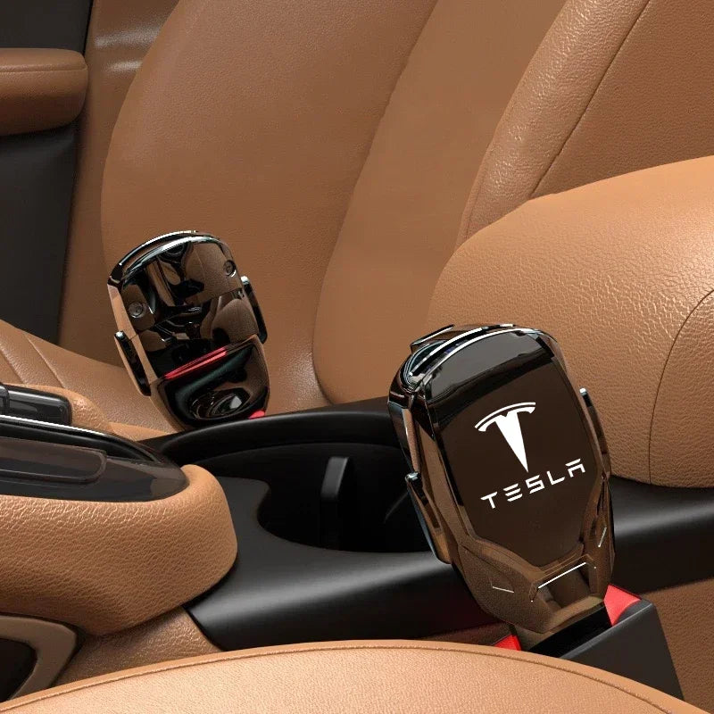 2pcs Zinc Alloy Car Seat Belt Clip Extender Thick Insert Lock Buckle Extender for Tesla Model 3 S X Model Y Car Accessories